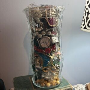 60 pcs Wearable Vintage & newer Jewelery